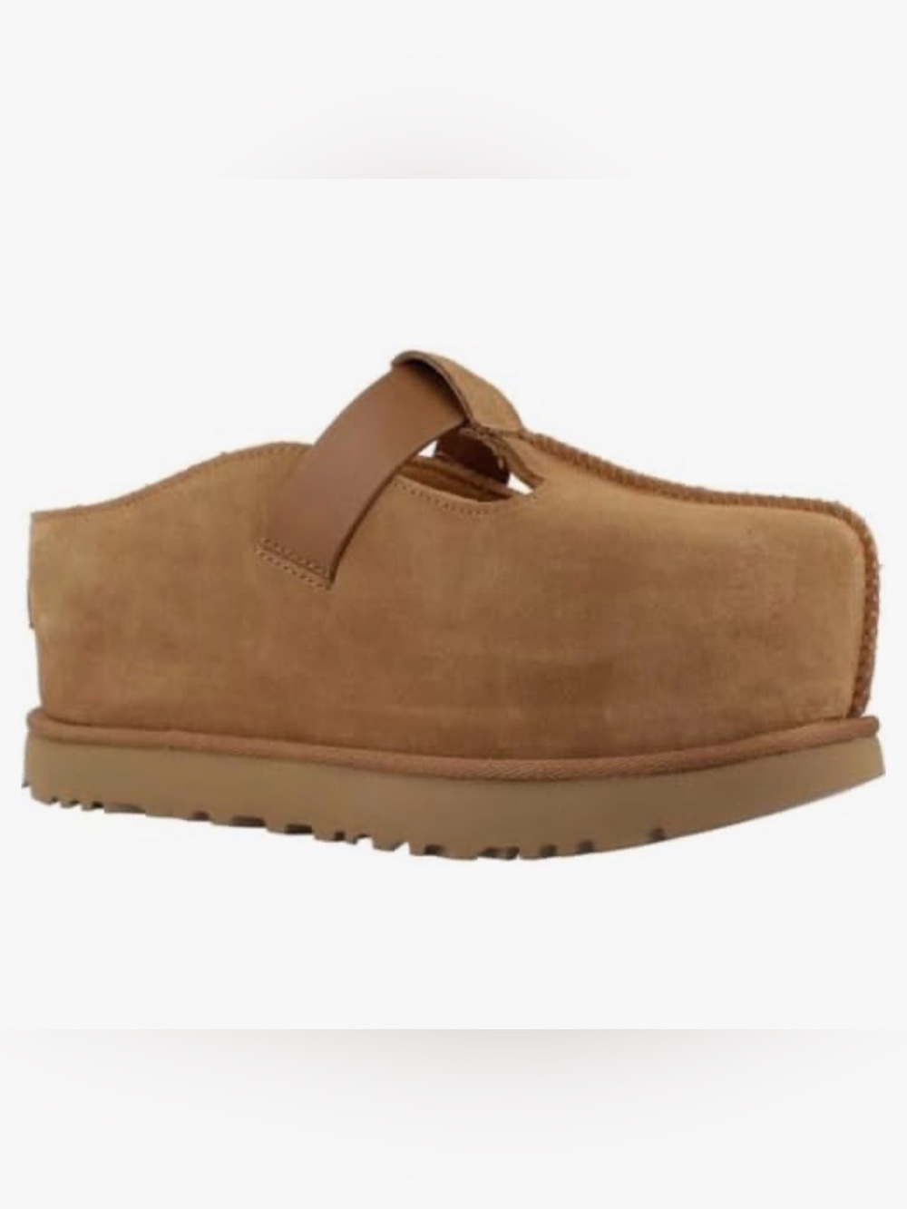 NEW UGG Goldenstar Hi Clogs in Chestnut